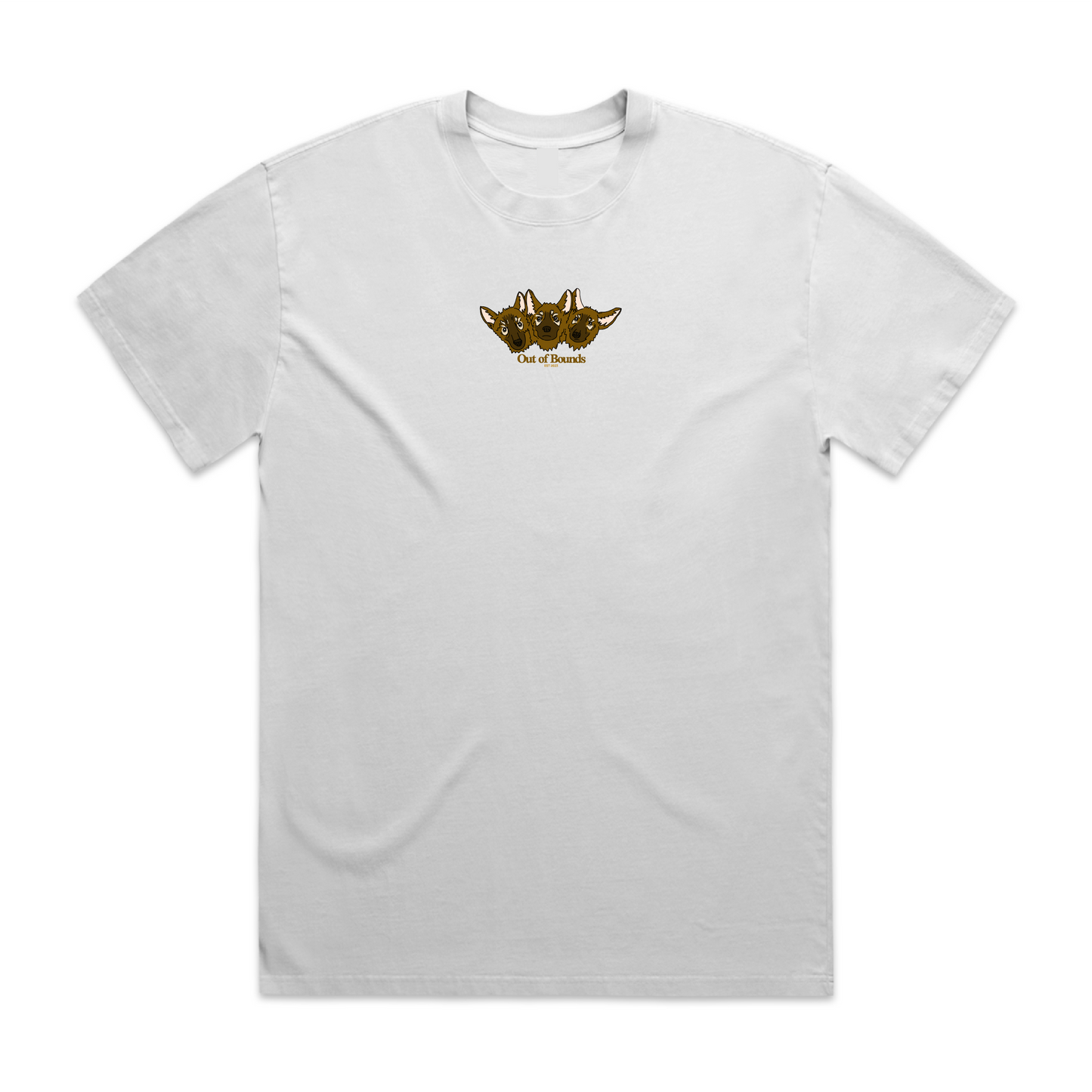 Powder Hounds White Tee